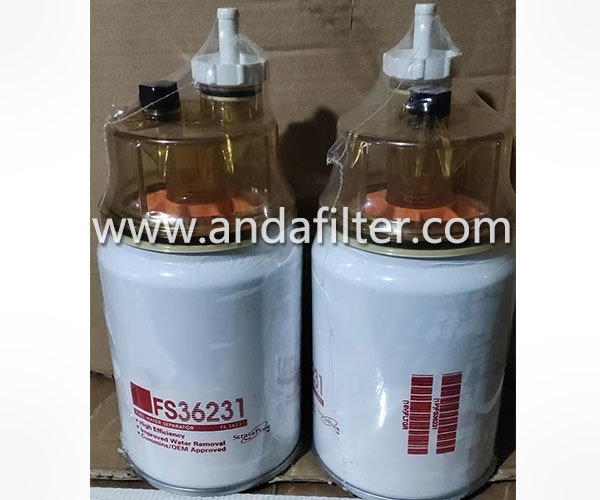 High Quality Fuel Water Separator Filter For Fleetguard FS36231 With Cup