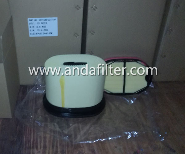 High Quality Air Filter For Caterpillar 2277448 2277449