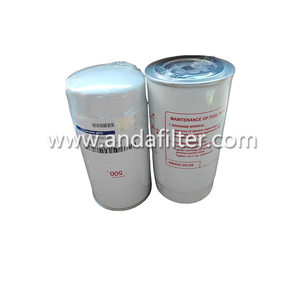 Good Quality Fuel Filter For Doosan 400403-00126