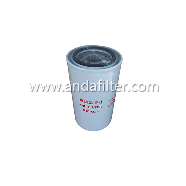 High Quality Oil Filter For LIUGONG 53C0226