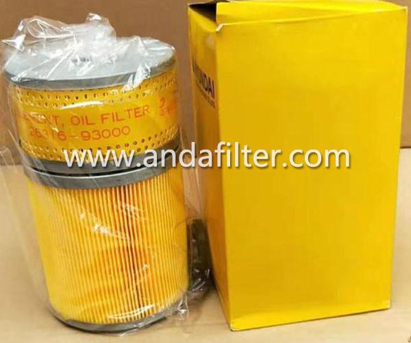 High Quality Oil Filter For Hyundai 26316-93000